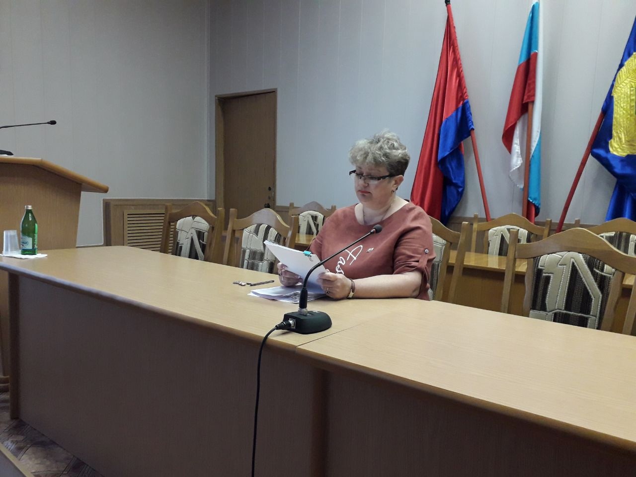 Состоялось 29-е заседание территориальной избирательной комиссии Колпнянского района